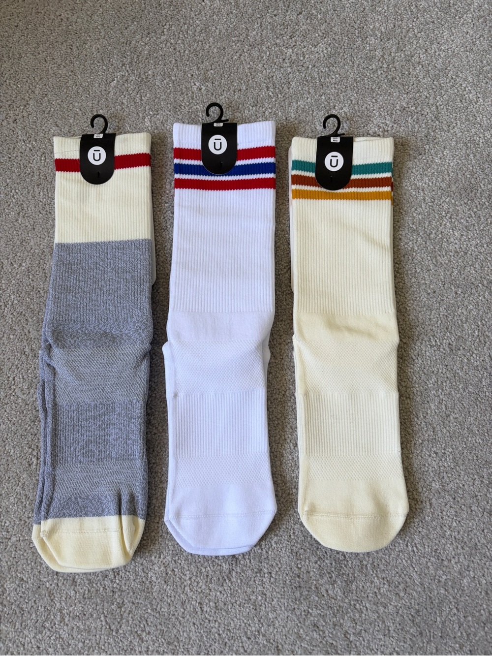 🔥🆕🔥 Outway Performance Crew Socks Bundle - 3 Pairs - Size M/L